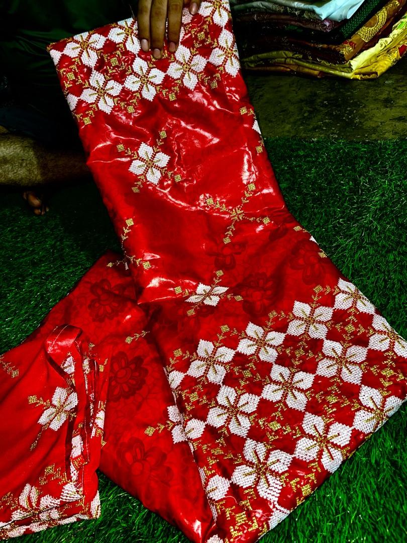 Luxurious Guinea Mali Senegal Bazin Riche Fabric | 3 Yards with Matching Scarf | Premium Embroidered Brocade 3-5 Days Shipping Limited Stock (Copy)