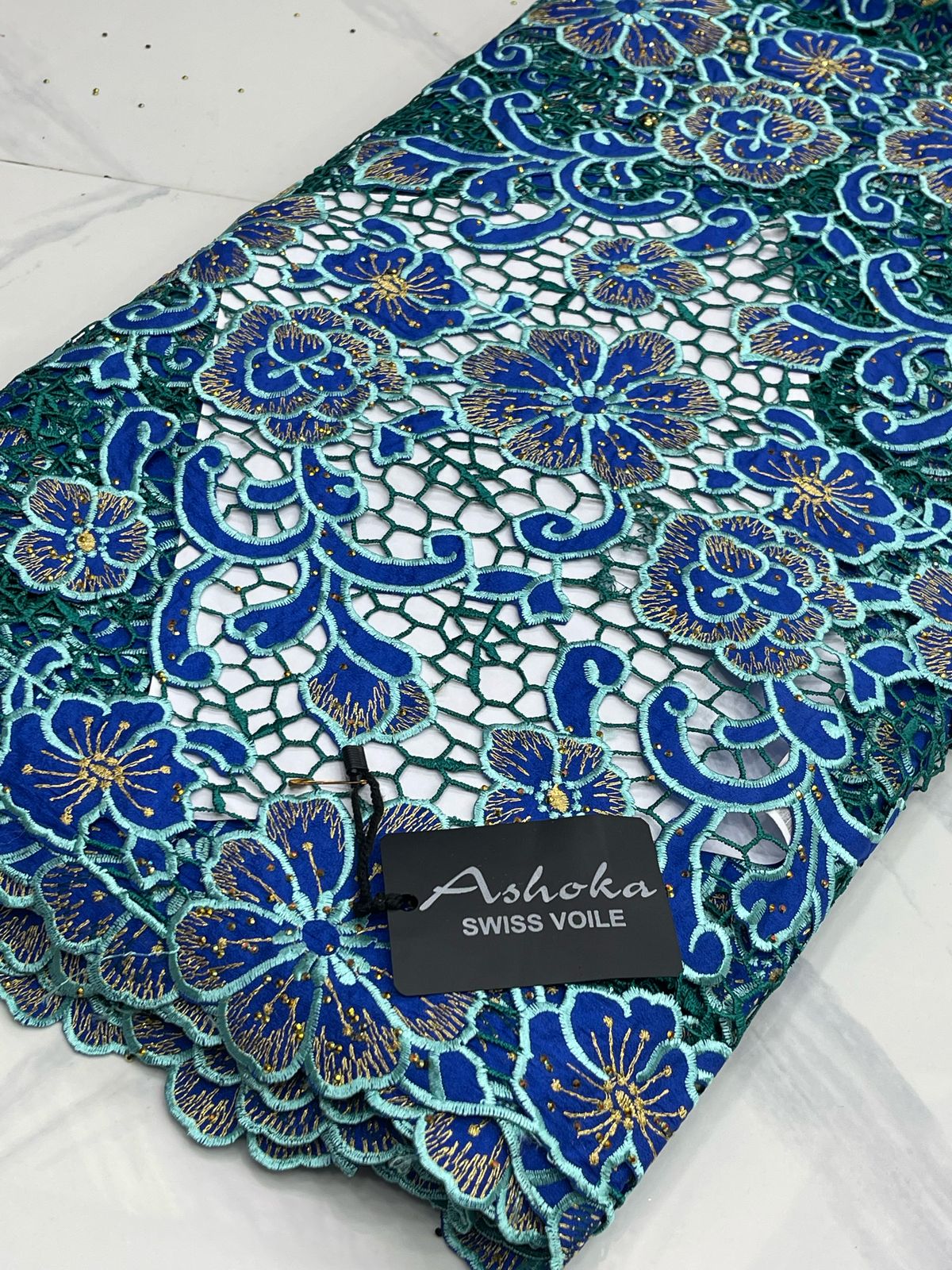 Premium Luxury African Wedding Lace Fabrics, High End Guipure Laser cut Lace 5 Yards for Dresses, Gown, Traditional Wedding Attire (Copy) (Copy)