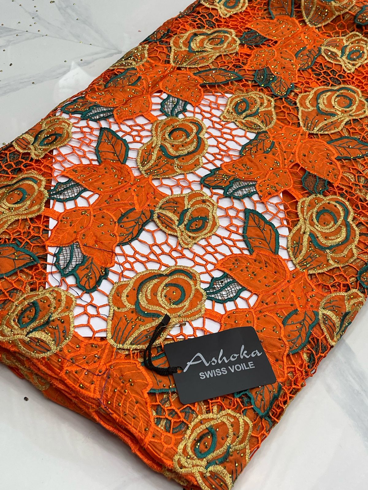 Premium Luxury African Wedding Lace Fabrics, High End Guipure Laser cut Lace 5 Yards for Dresses, Gown, Traditional Wedding Attire