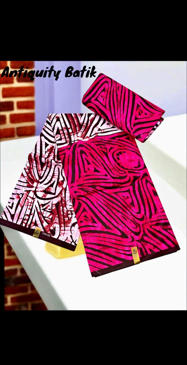 High-Quality African Batik Wax Fabric – Limited Edition Print – 6 Yards (Copy)