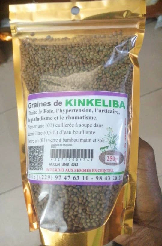 250G, 8oz Powerful West African Herbal Remedy From Benin: Organic Kinkeliba Seeds For tea or to grow, Seh Haw Combretum micranthum